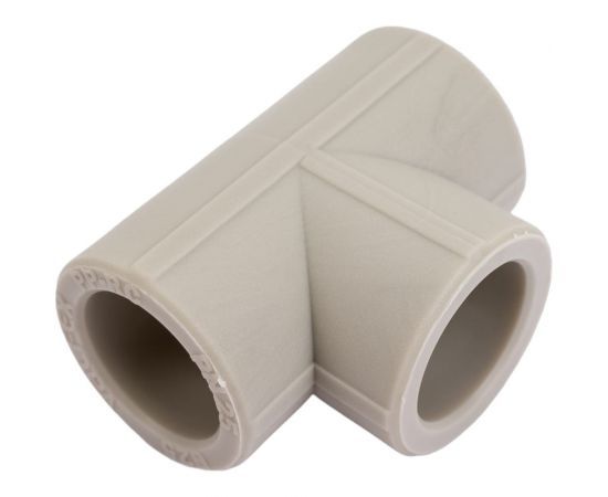 Тройник VALFEX PP-R серый, 25 мм 10111025Г 127-0442 – изображение 2