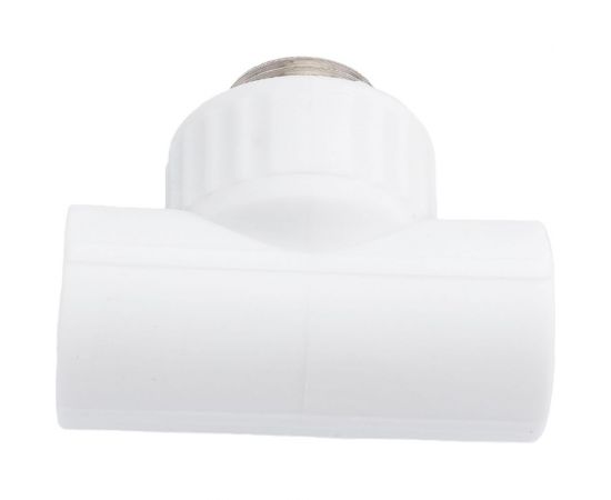 Комбинированный тройник VALFEX PP-R белый, 25х3/4 дюйма НР 10128025 127-0526 – изображение 2