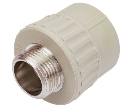 Муфта комбинированная с наружной резьбой VALFEX PP-R серая, 32 мм х3/4"" 10130132Г 127-0363 – изображение 3