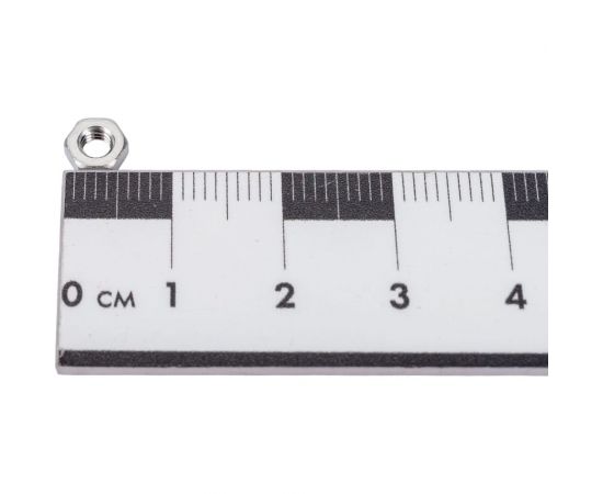 Гайка из нержавеющей стали DINFIX DIN 934 А2, м3, 100 шт. 00-00002534 – изображение 3