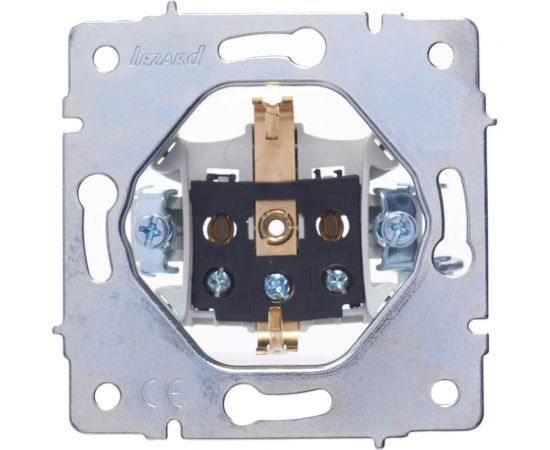 Розетка Lezard VESNA с заземлением, ПБТ, белая 742-0288-122B – изображение 3