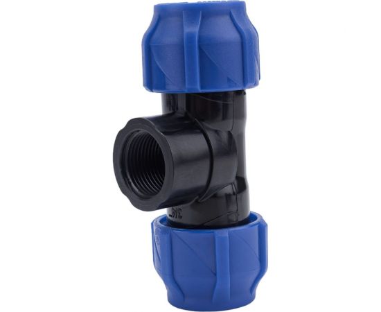 Компрессионный переходной тройник VALFEX ПНД, с внутренней резьбой, 25-3/4""-25 1210012503425 – изображение 3