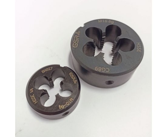 Плашка круглая GSR M6 DIN EN 22568 B HSSE-VAP B00409190 – изображение 3