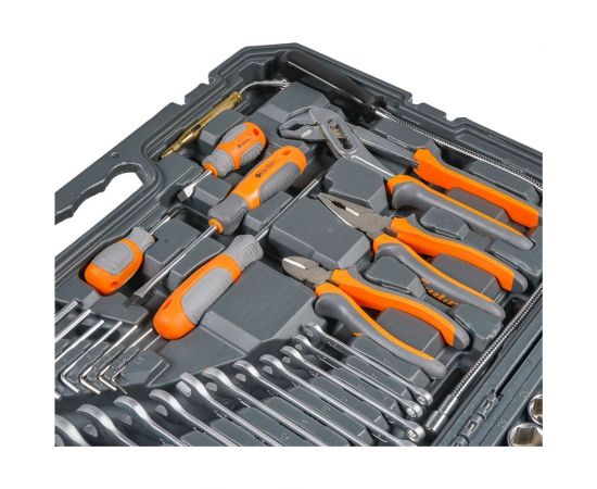 Универсальный набор инструментов Airline 147 предметов, пластиковый кейс AT-147-52 – изображение 3