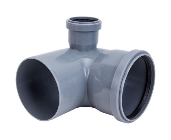 Универсальный отвод VALFEX 110/50x87.5, левый, внутренняя канализация 23121150 – изображение 3