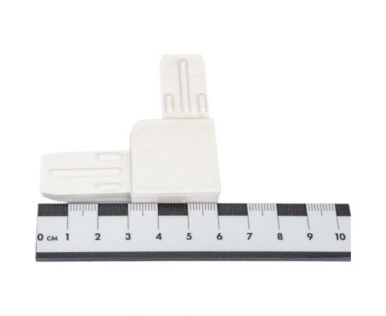 Уголок для москитной сетки ООО ""Полимер-Фарм"" 25 мм, 4 шт., белый 04687202902958 – изображение 3