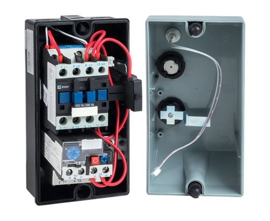 Пускатель в корпусе с РТЭ и индикатором EKF PROxima IP65, КМЭ, 18А, 400В, SQ ctrp-r-18-400v-led – изображение 3