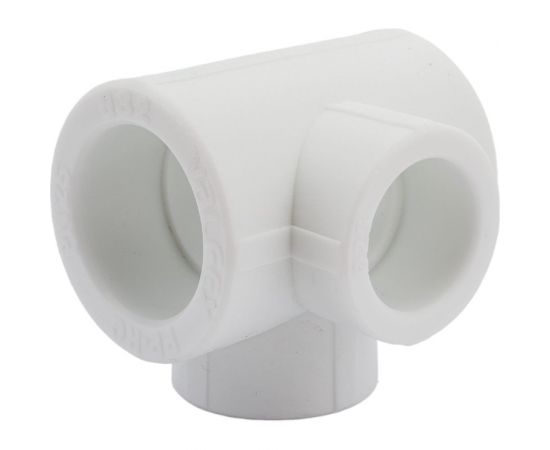 Крестовина VALFEX PP-R белая, 2-плоскостная, 32х25 мм 10118132 127-8213 – изображение 4