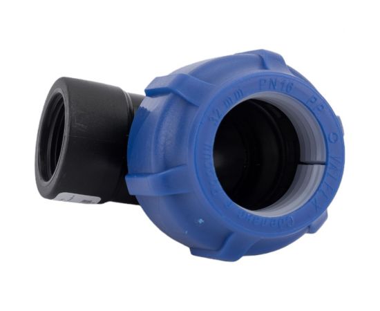 Компрессионный отвод VALFEX ПНД, с внутренней резьбой, 32x3/4"" 1210012332034 – изображение 4