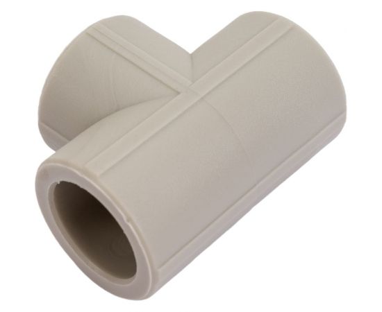 Тройник VALFEX PP-R серый, 25 мм 10111025Г 127-0442 – изображение 4
