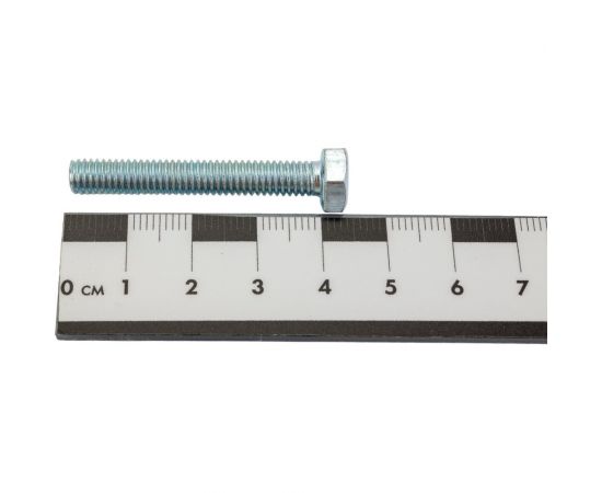 Болт Невский Крепеж DIN 933, с шестигранной головкой, оцинк., М6x40 1 кг 830305 – изображение 4