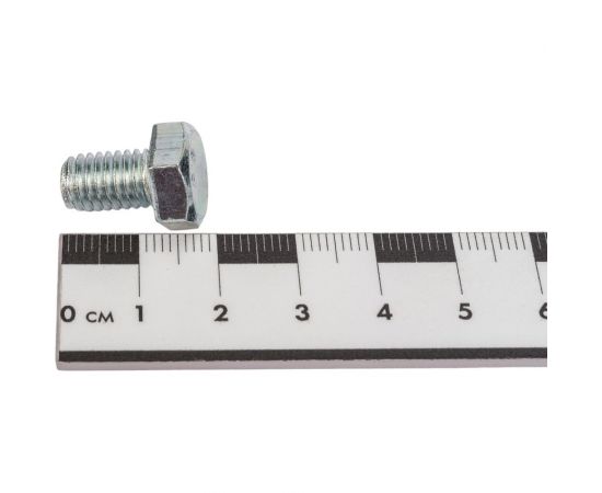 Болт с шестигранной головкой Метизный двор 8x12 DIN 933, 200 шт. 4607173906281 – изображение 4
