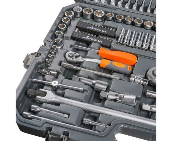 Универсальный набор инструментов Airline 147 предметов, пластиковый кейс AT-147-52 – изображение 4