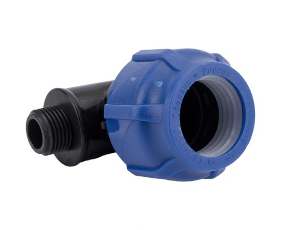 Компрессионный отвод VALFEX ПНД, с наружной резьбой, 32x1/2"" 1210012432012 – изображение 4