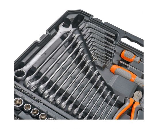 Универсальный набор инструментов Airline 147 предметов, пластиковый кейс AT-147-52 – изображение 5