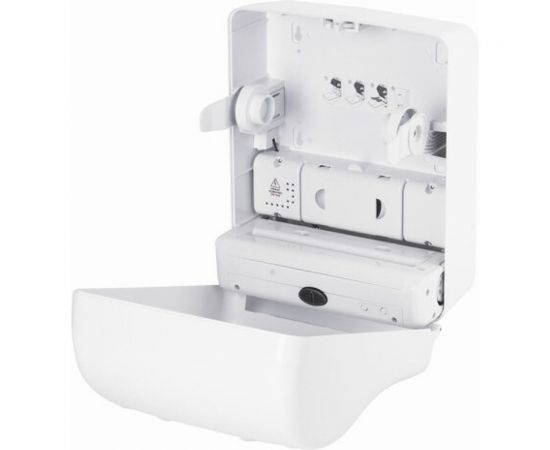 Диспенсер для полотенец в рулонах ЛАЙМА PROFESSIONAL ORIGINAL, сенсорный, белый, ABS-пластик 605765 – изображение 5