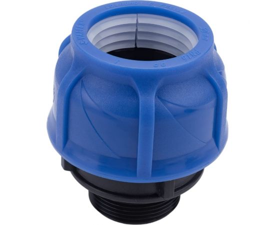 Компрессионная соединительная муфта VALFEX ПНД, с наружной резьбой, 50x1 1/2"" 121001150112 – изображение 5