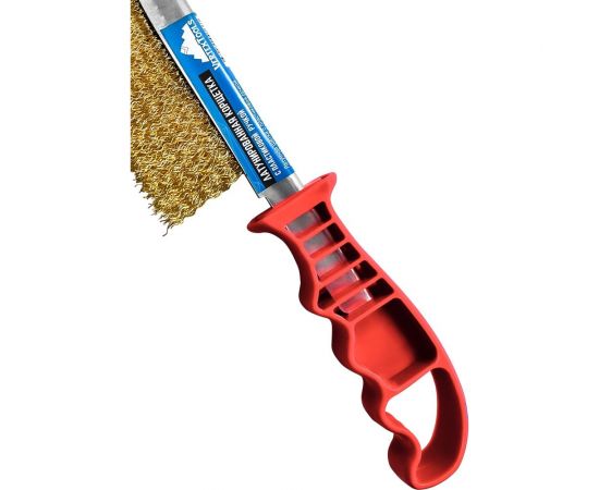 Щетка по металлу vertextools с пластиковой ручкой 1212-01 – изображение 5