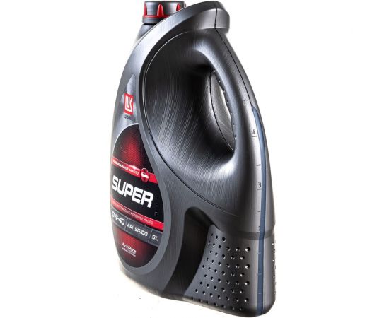 Моторное масло Лукойл СУПЕР полусинтетическое SAE 10W-40, API SG/CD, 5 л 19193 – изображение 5