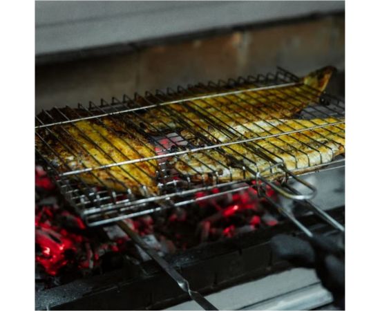 Большая решетка GRIFON 46x27x3 см, сталь 2 мм 600-001 – изображение 8