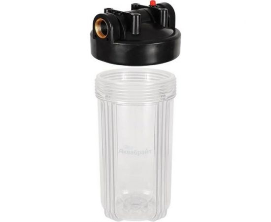 Магистральный прозрачный фильтр Аквабрайт АБФ-10ББ-ПР 33676 