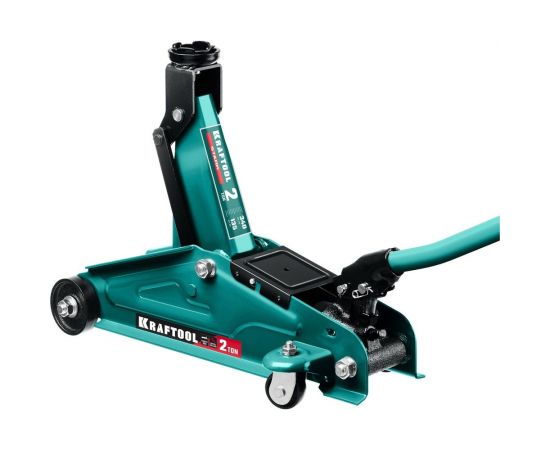 Подкатной домкрат для легковых а/м KRAFTOOL stark 2т, 135-340 мм 43453-2 