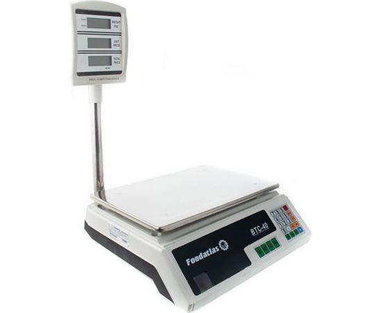 Торговые весы Foodatlas ВТС-40, 40кг/2гр УТ000007875 