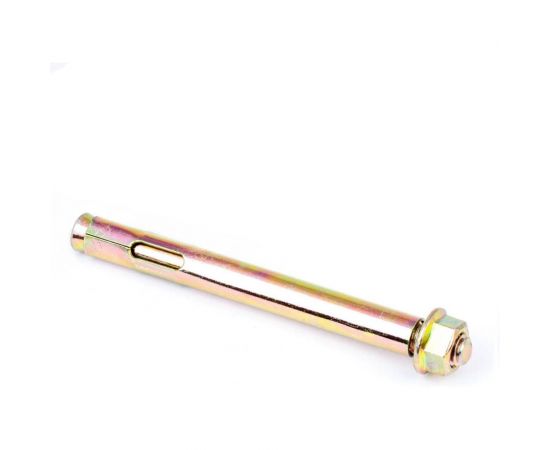 Анкерный болт с гайкой Стройбат 12x129 мм, цинк, 8 шт. 257581 