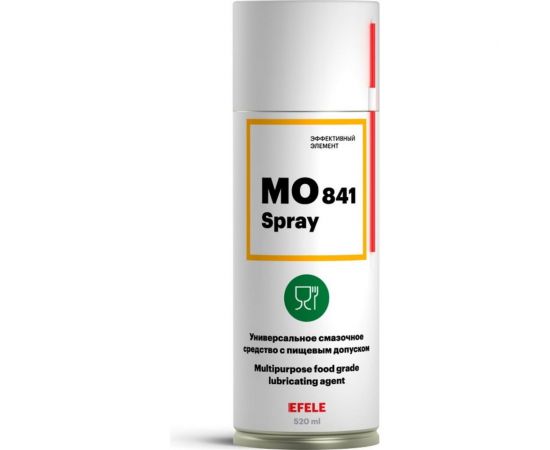 Универсальное масло с пищевым допуском EFELE MO-841 Spray, 520 мл 0091358 