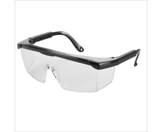 Защитные очки с дужками Дока прозрачные, аналог JL-D016 D-2001-1 