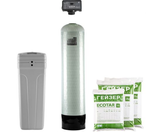 Установка обезжелезивания (до 15 мг/л) и умягчения воды Гейзер аквашеф xl 332 автоматическое управление на 3-5 точки водоразбора 33681 