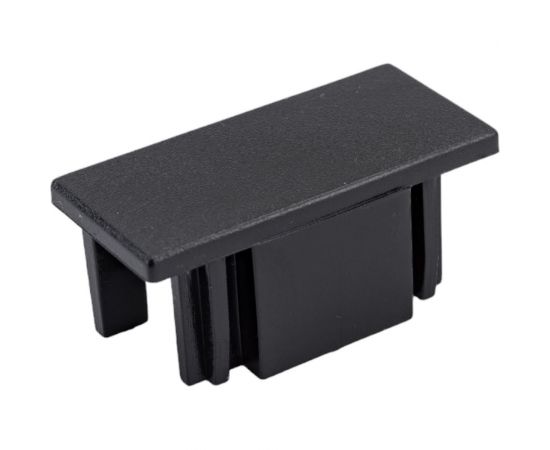 Пластиковая заглушка для шинопровода FERON черный, LD1013, 41988 