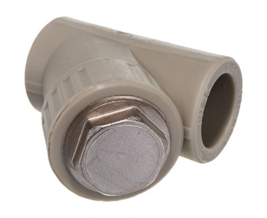 Фильтр сетчатый VALFEX PP-R серый, 32 мм, 45 градусов, внутренняя пайка 10141032Г 036-0609 