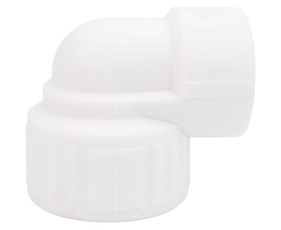 Комбинированный угольник VALFEX PP-R белый, 20х3/4 дюйма ВР 10125120 127-0587 