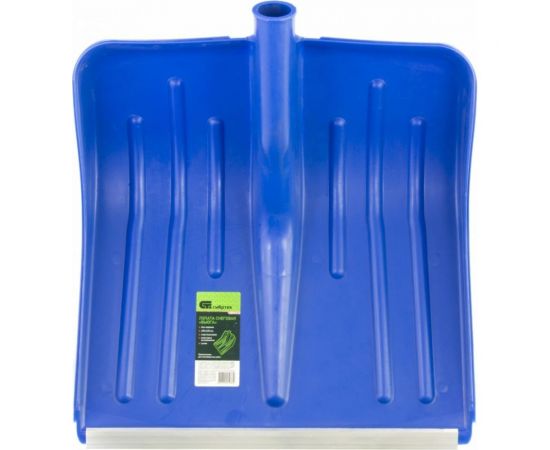 Полипропиленовая синяя лопата 400 х 420 мм без черенка, СИБРТЕХ Россия 61618 – изображение 2