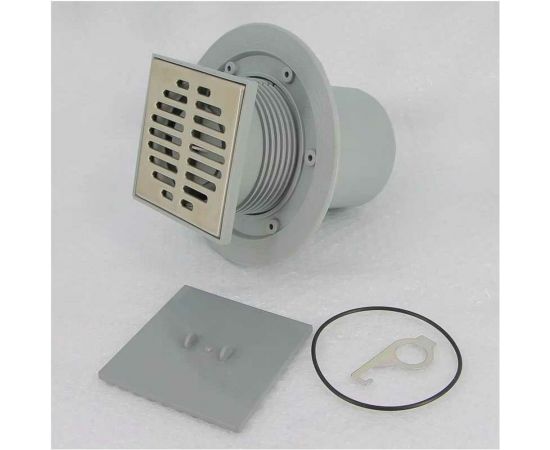 Трап для ванн McAlpine вертикальный, d110, регулируемый (с сухим затвором) MRFG3V-110 – изображение 2