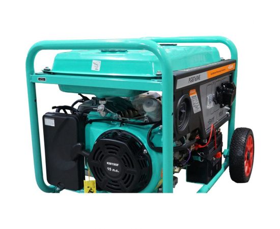 Бензогенератор Sturm 6500 ВА, AVR, эл/ручной стартер, 76 кг, бак 25 л PG8765NE – изображение 2