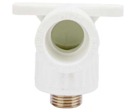 Комбинированный угольник VALFEX PP-R белый, 25х1/2 дюйма НР, с креплением 10121025 127-1891 – изображение 2