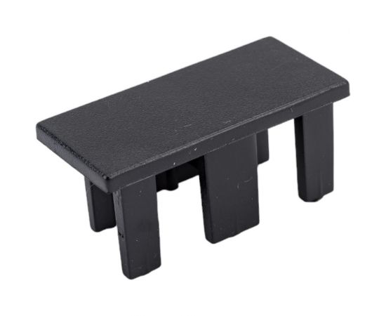 Пластиковая заглушка для шинопровода FERON черный, LD1013, 41988 – изображение 2