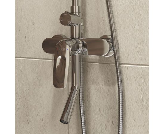 Смеситель для ванны с верхним душем IDDIS Male MALSB3Fi06 – изображение 3