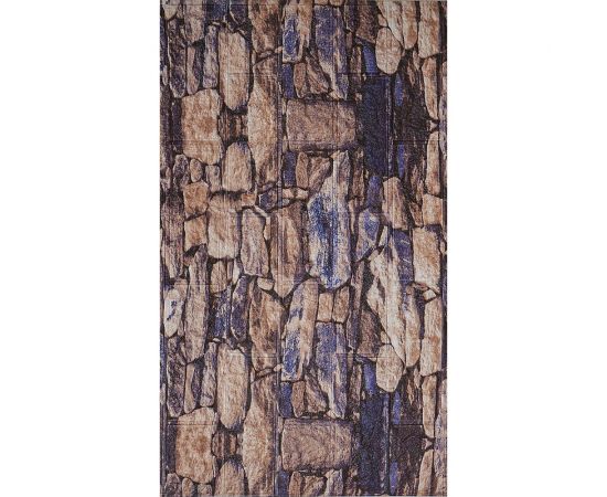 Мягкая самоклеящаяся 3D панель LAKO Камень кладка 19, 70x600 см LKD-16-05-FC82-2 – изображение 3
