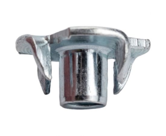 Крыльчатая мебельная забивная гайка DINFIX DIN 1624, оцинкованная, М5, 50 шт. 00-00002841 – изображение 3