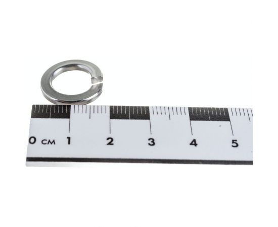 Пружинная шайба гровер DINFIX DIN 127, нерж. А2, М10, 50 шт. 00-00001921 – изображение 3