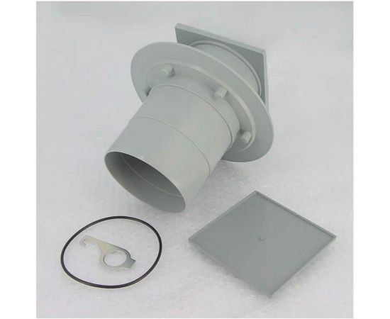 Трап для ванн McAlpine вертикальный, d110, регулируемый (с сухим затвором) MRFG3V-110 – изображение 3