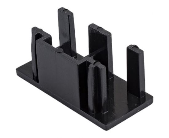 Пластиковая заглушка для шинопровода FERON черный, LD1013, 41988 – изображение 4