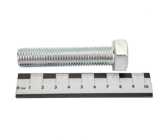 Болт с шестигранной головкой Метизный двор 16x75 DIN 933, 25 шт. 4607159065537 – изображение 4