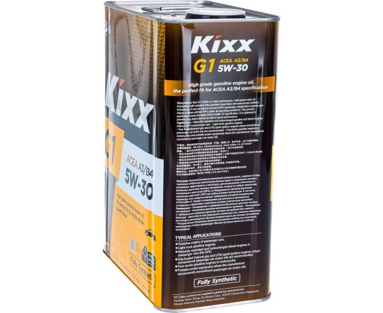 Моторное масло KIXX G1 5W30, синтетическое, 4 л L531044TE1 – изображение 4