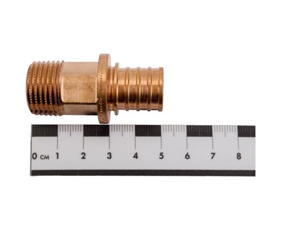 Переходник Rehau Н 20 3/4 бронза RX+ 14563151001 – изображение 4