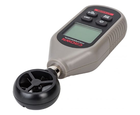 Измеритель анемометр-термометр скорости потока воздуха Crown CT44098 – изображение 4