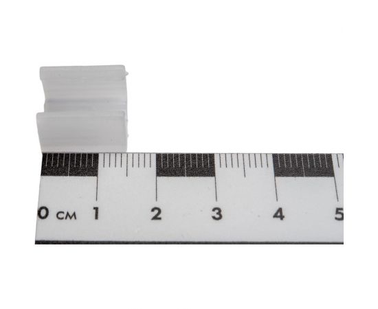 Пластиковый держатель для светодиодного неона Apeyron, комплект (10шт) мини 8x16мм 09-94-10 – изображение 4